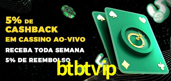 Promoções do cassino ao Vivo btbtvip